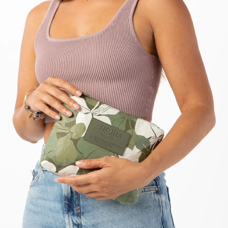 Aloha Collection Small Ginger Camo Pouch-Scope/Olive Handbag Deals You'll Love