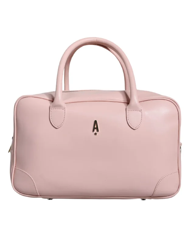 Aniye By Pink Leather Logo Top Handle Duffel Handbag Women Bag Elegant Bags With Limited Stock Available Aniye By Pink Leather Logo Top Handle Duffel Handbag Women Bag Elegant Bags With Limited Stock Available
