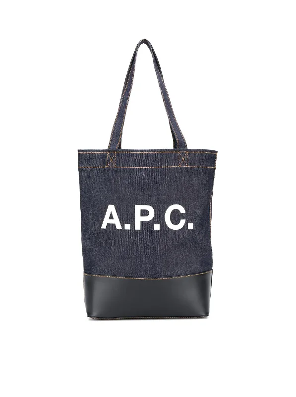 Axelle logo tote bag Stylish Bags At Unbeatable Prices