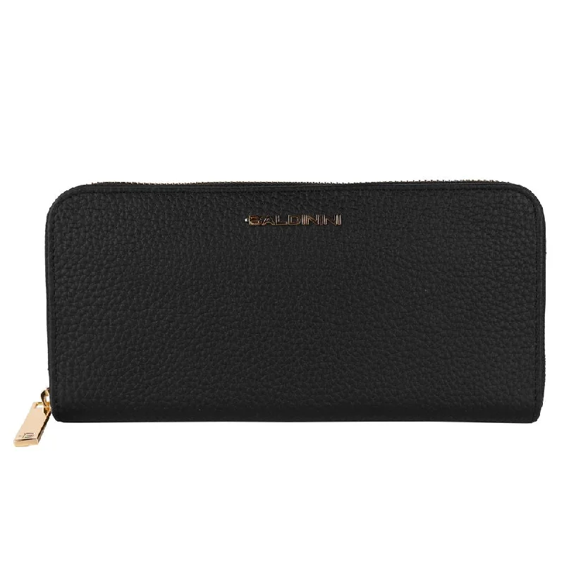 Baldinini Trend Elegant Leather Zip Wallet - Timeless Accessory Designer Bags At Lower Prices Baldinini Trend Elegant Leather Zip Wallet - Timeless Accessory Designer Bags At Lower Prices