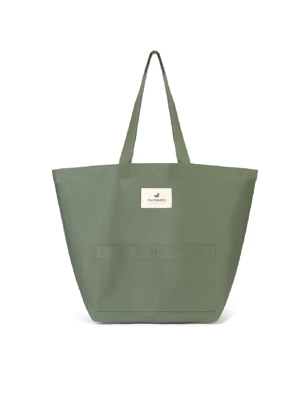 Basic Tote Bag - Washed Green Trendy Purses With Limited-Time Offers