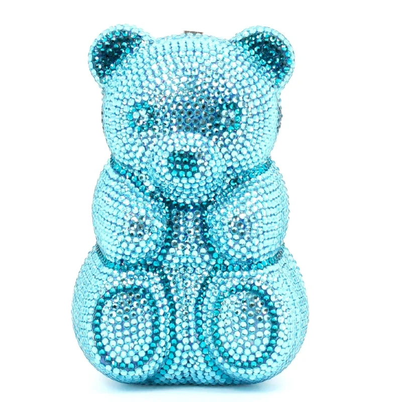 Blue SW Gummy Bear Clutch Trendy And Classic Bags Now At Unbeatable Discounts