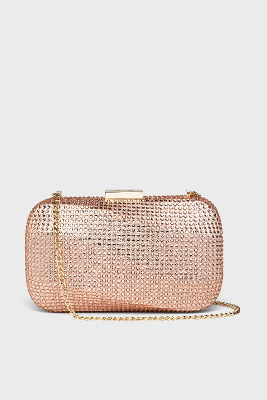 Blush Mae Hotfix Clutch Everyday Elegance At Special Prices