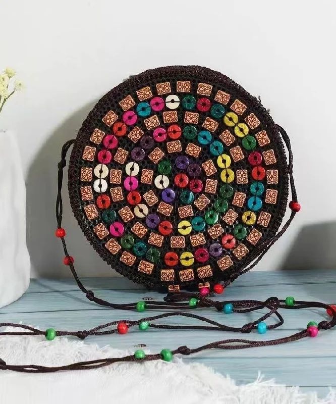 Bohemian Stylish Handicrafts Wooden Messenger Bag Chic Bags, Shop Now