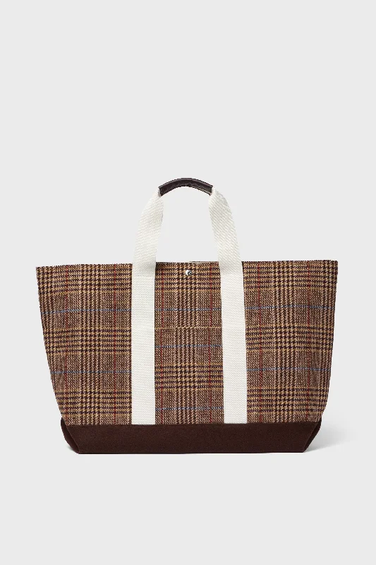 Bordeaux Plaid Tool XL Totes Carry Elegance For Less – Best Bag Deals Here