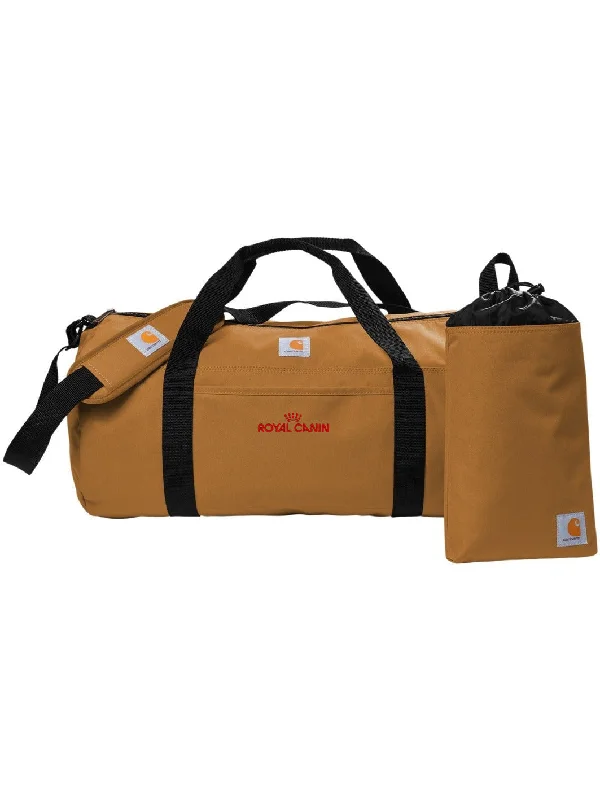 Carhartt Canvas Packable Duffel with Pouch Best Handbag Sale Of The Season