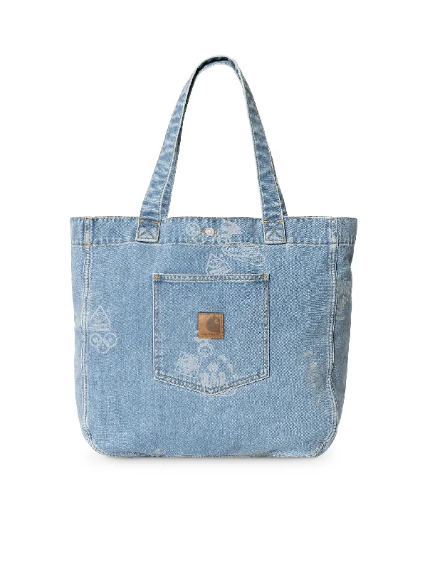 STAMP TOTE BAG Chic Handbags At Special Promotional Prices