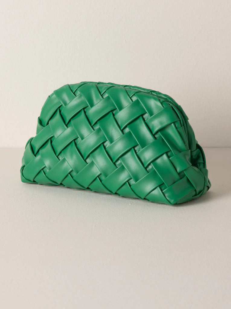 Char Clutch in Green Shop Timeless And Trendy Bags At Limited-Time Discounts