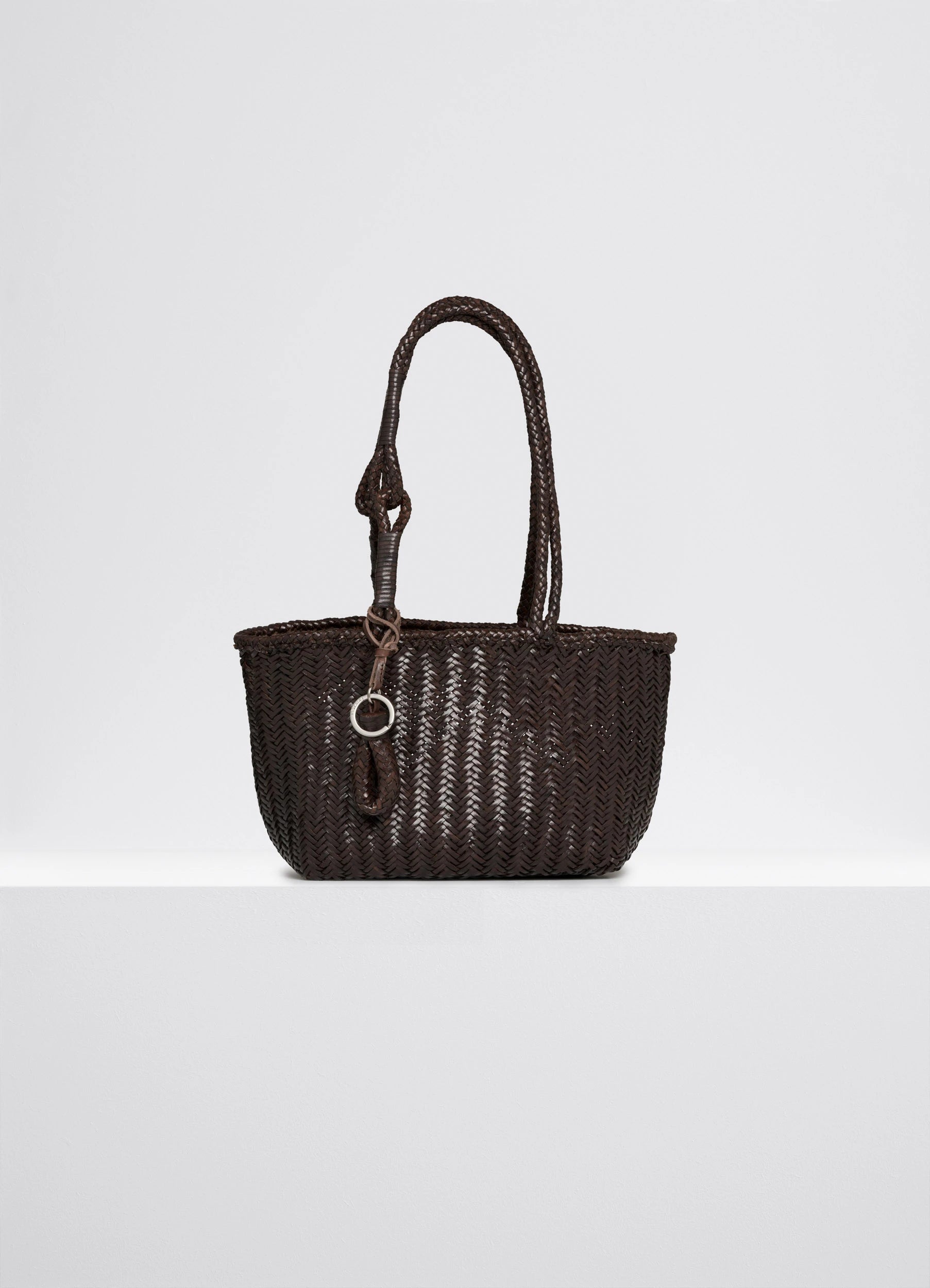 SMALL CHEVRON LEATHER TOTE Chic Crossbody Bags, Limited Offers