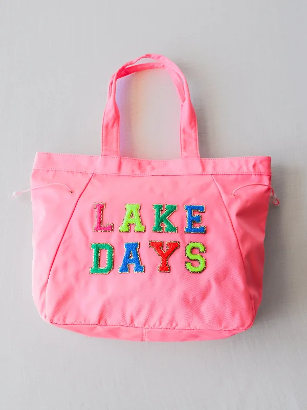 Cinch Tote - Raspberry Sorbet Elegant Bags With Limited Stock Available