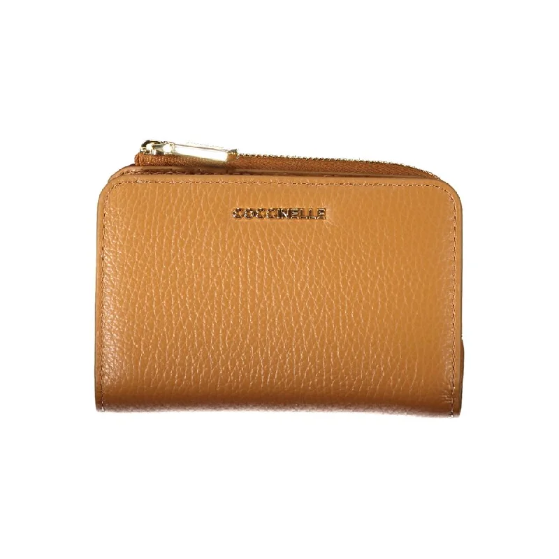 Coccinelle Brown Leather Wallet Upgrade Your Look With Fashionable Bags