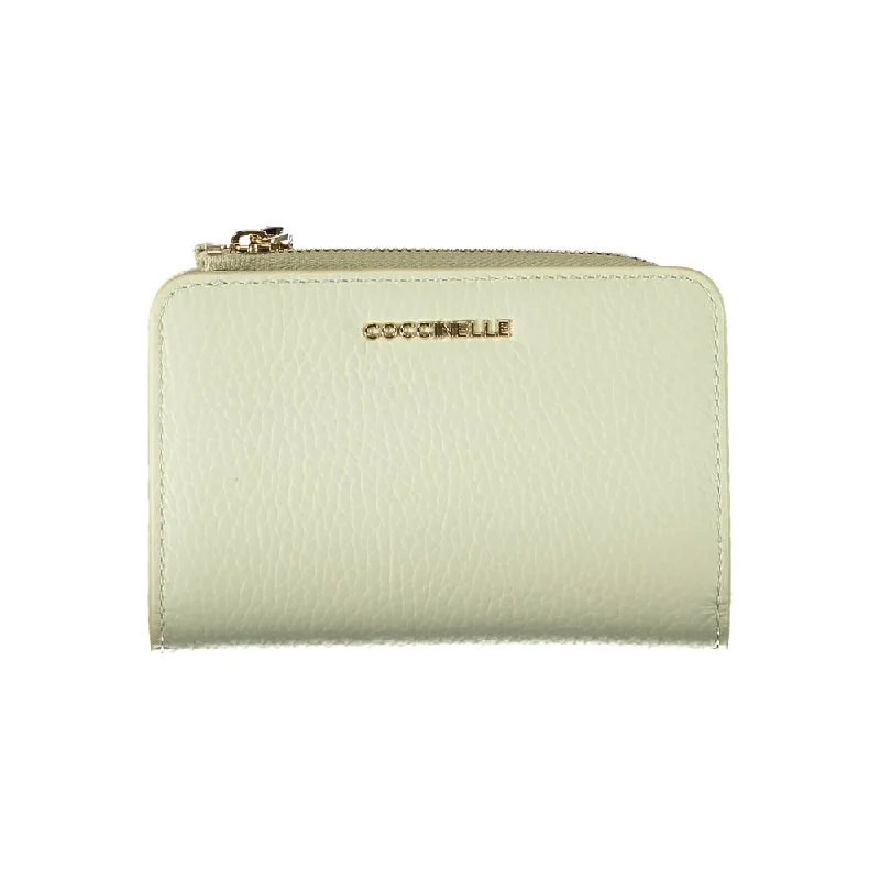 Coccinelle Green Leather Wallet Limited-Stock Handbag Sale For A Stylish Look