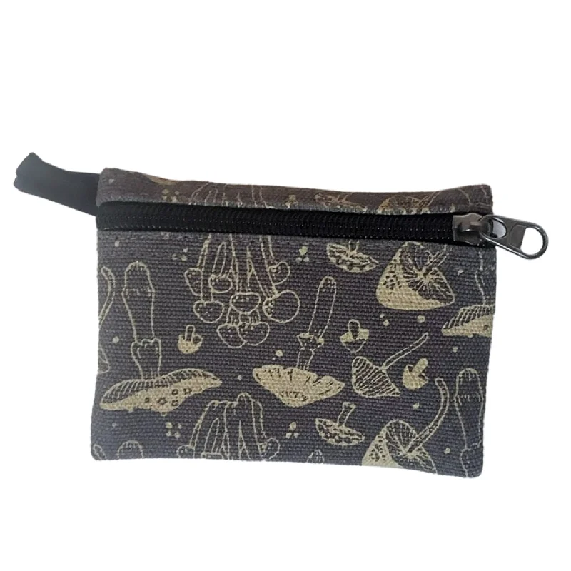 Coin Purse Mushroom Print (4.5"x3.5") Best Bag Sale Of The Season