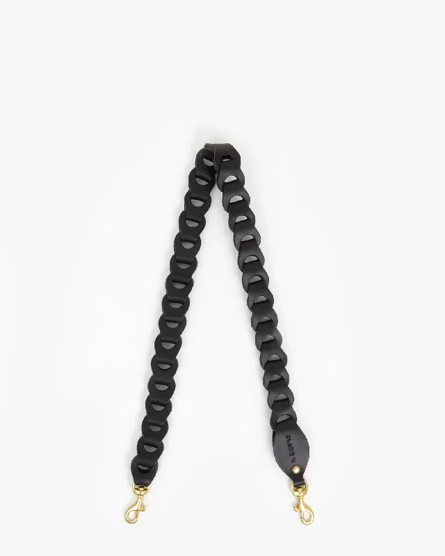 Shoulder Strap – Black Veg Link Trendy Totes, Shop & Save