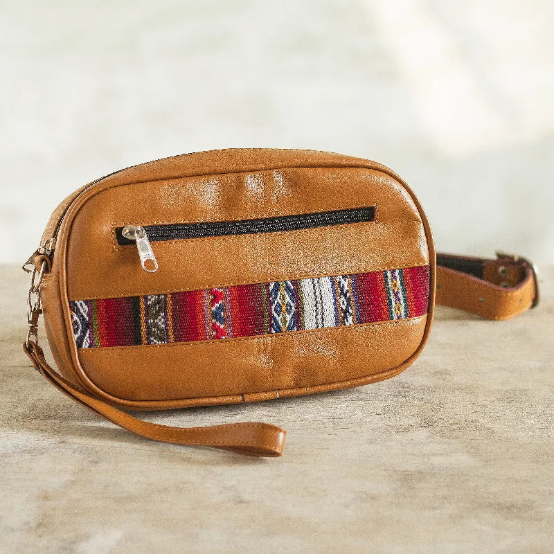 Double Duty Saddle Brown Belt Bag and Wristlet from Peru Chic And Affordable Bags – Grab Yours Today Double Duty Saddle Brown Belt Bag and Wristlet from Peru Chic And Affordable Bags – Grab Yours Today