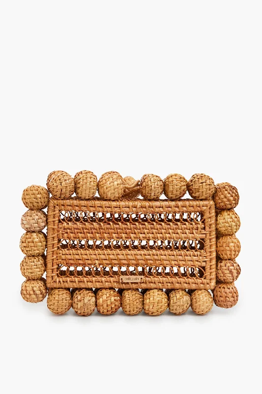 EOS Natural Rattan Clutch Trendy Purses At Unbeatable Discounts