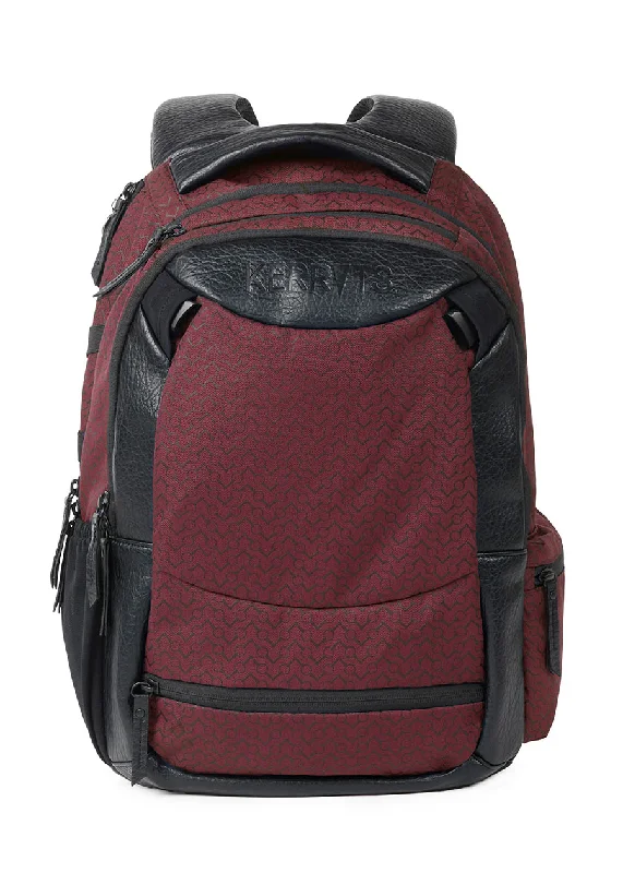 BURGUNDY CHEVRON BITS