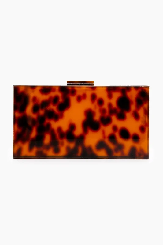 Exclusive Tortoise Margot Clutch Flash Sale On Designer Bags