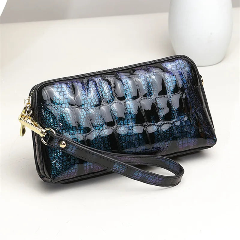 Genuine Leather Clutch Bag Trendy Handbags At Limited-Time Discounts