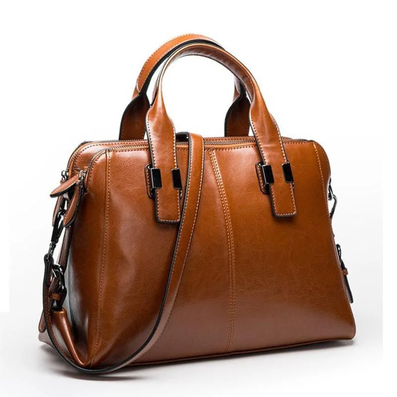 Genuine Leather Messenger Bag High-Fashion Handbags At Reduced Costs