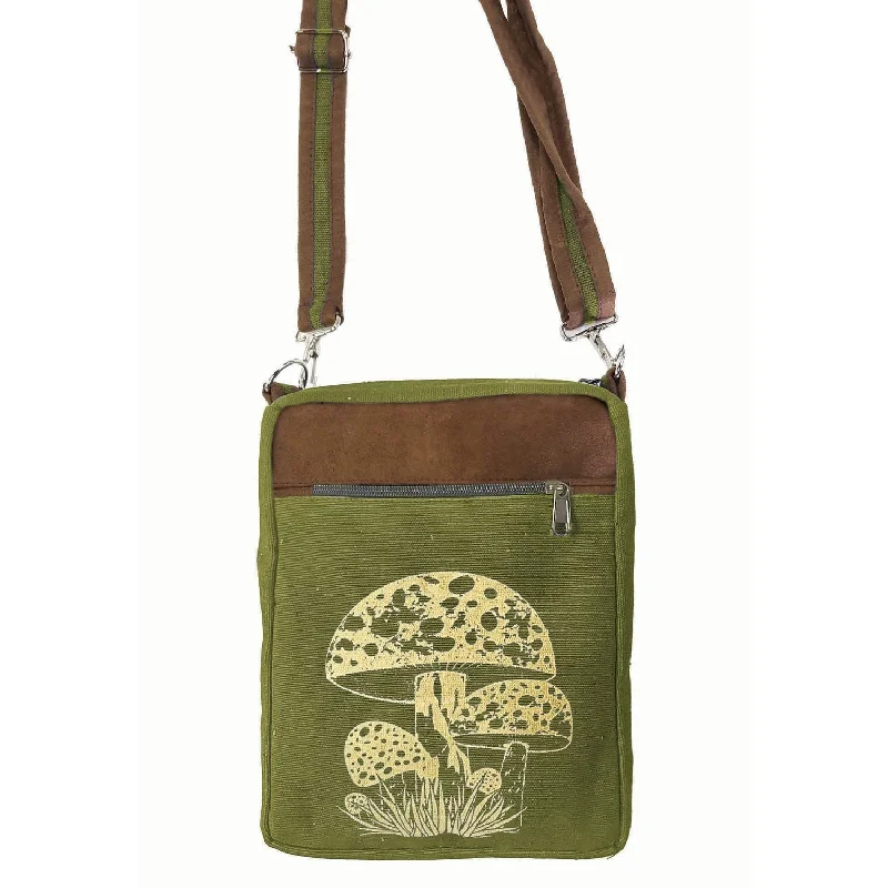 GREEN Crossbody Bag Mushroom Your Perfect Bag At The Perfect Price