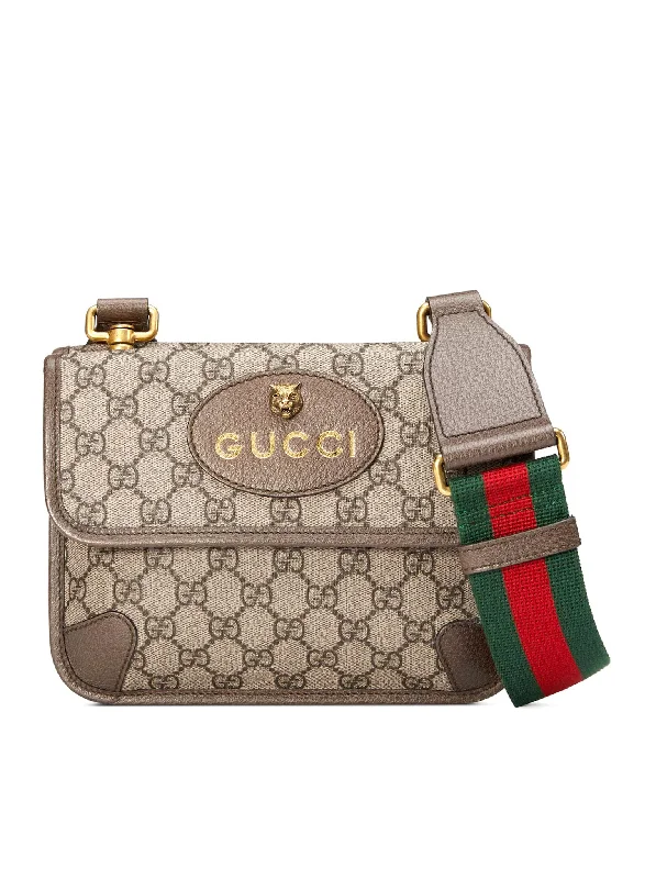 GG SUPREME FABRIC SHOULDER BAG SMALL SIZE Flash Sale On Handbags