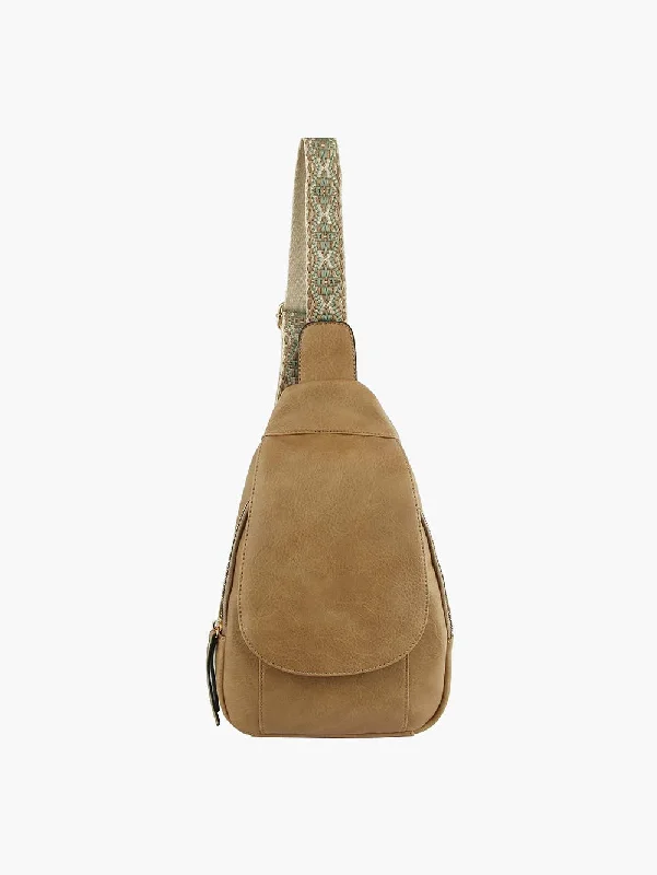 Guitar Strap Accented Crossbody Backpack Iconic Handbags At Budget-Friendly Prices