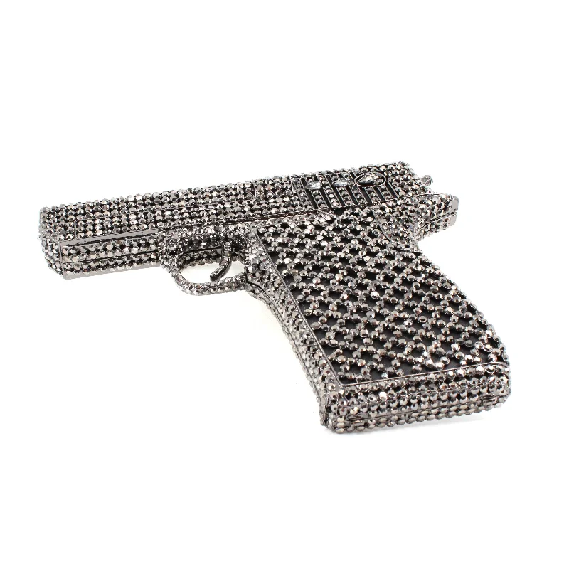 Hematite Gun Clutch Limited-Stock Bag Clearance – Grab Your Favorite Now