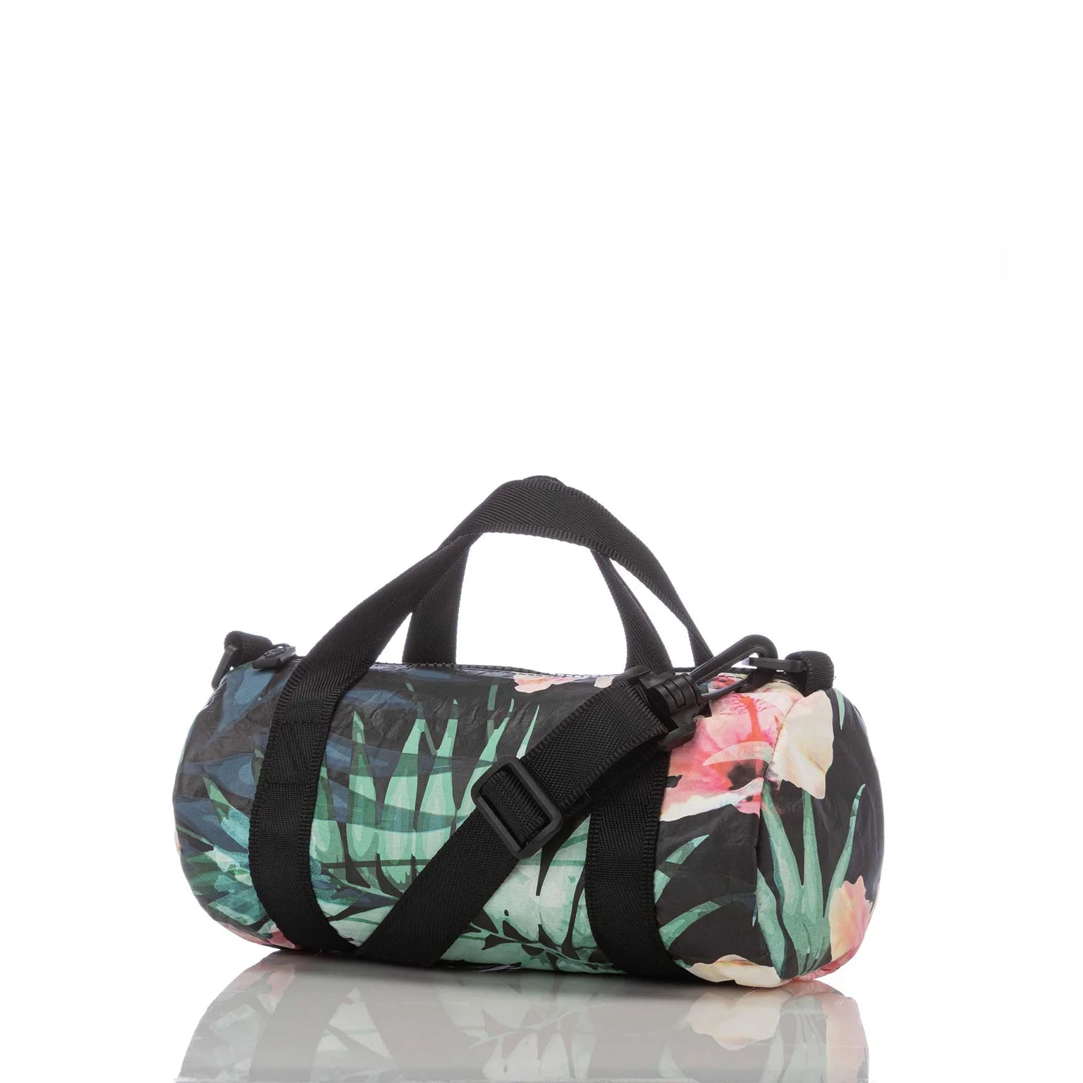 Hibiscus Palm Duffle Bag Mini Premium Bags, Special Prices
