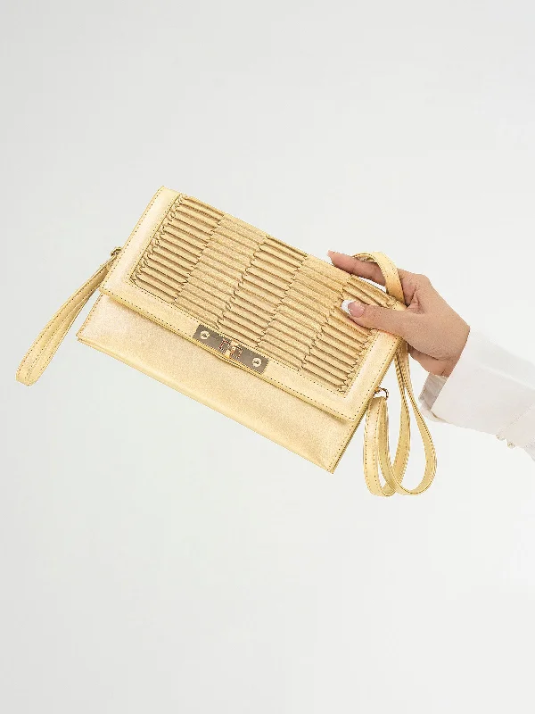 Pleated Flap Clutch Fashion Bags, Limited Offer