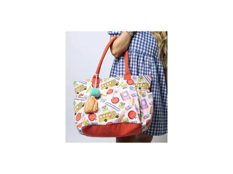 [Jane Marie] School Days Tote Shop Stylish Bags At Unbeatable Prices