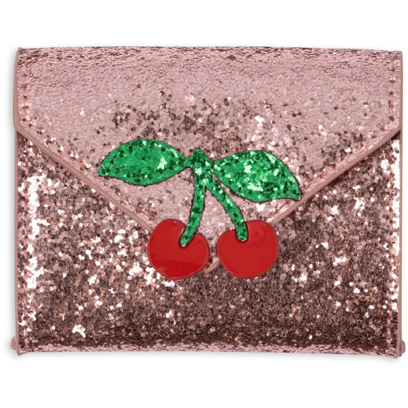 Konges Sløjd Pink Glitter Love Letter Wallet Chic Shoulder Bags At Promotional Rates Konges Sløjd Pink Glitter Love Letter Wallet Chic Shoulder Bags At Promotional Rates