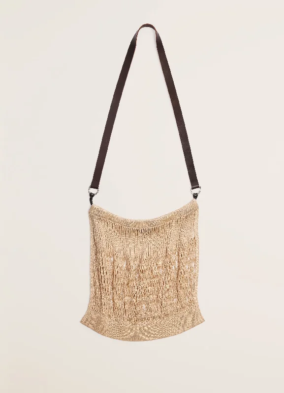 LARGE CROSSBODY FILT NET SHOPPING BAG Everyday Handbags At Wallet-Friendly Prices