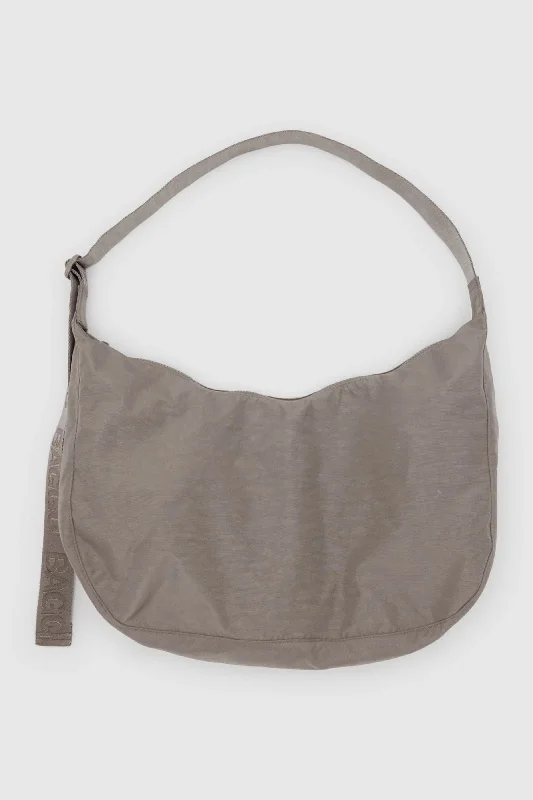 Large Nylon Crescent Bag (Dove) Unmissable Deals On Trendy Handbags
