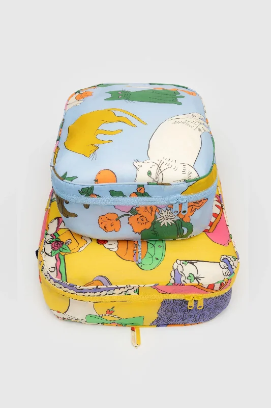 Large Packing Cubes (Still Life) Trendy & Timeless Bags, Now On Sale