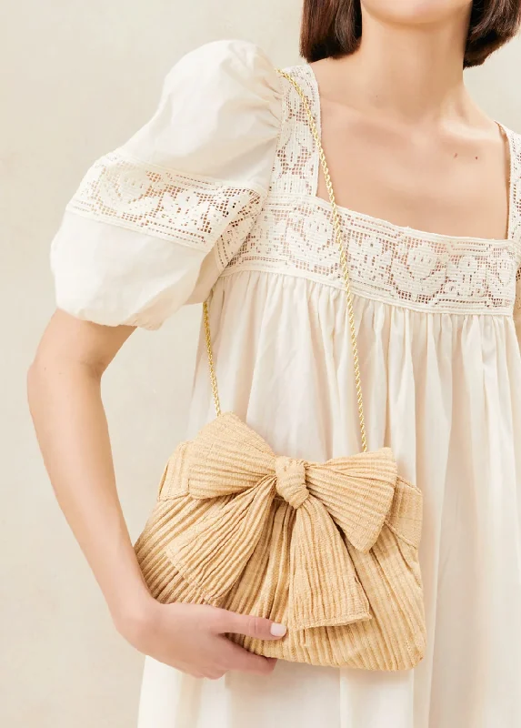 Loeffler Randall Rayne Bow Clutch Handbag Deals You'll Love