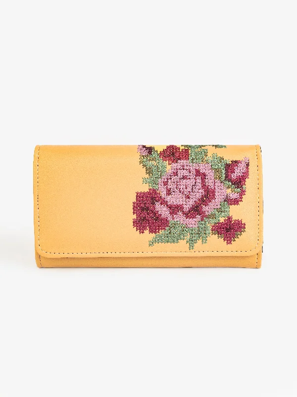 Embroidered Wallet Sleek And Stylish Handbags At Lower Prices