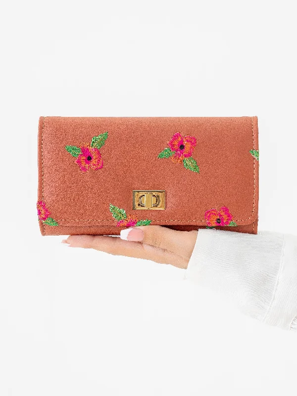 Embroidered Wallet Classic Bags, Exclusive Deals