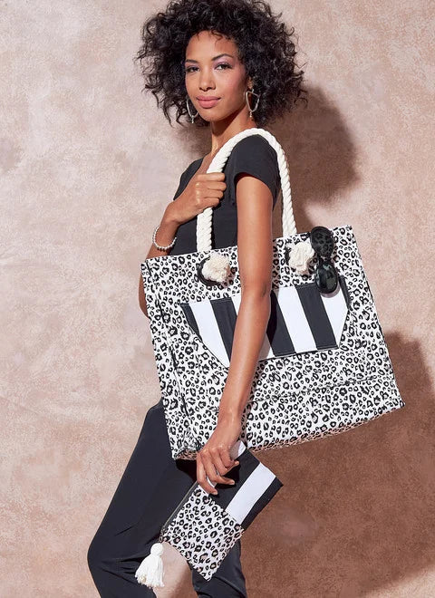 McCalls Tote Bags and Purses M8271 Chic Crossbody Bags, Limited Offers