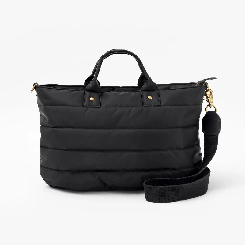 Messenger Quilted Puffer Bag (Black) Best Deals On Premium Handbags