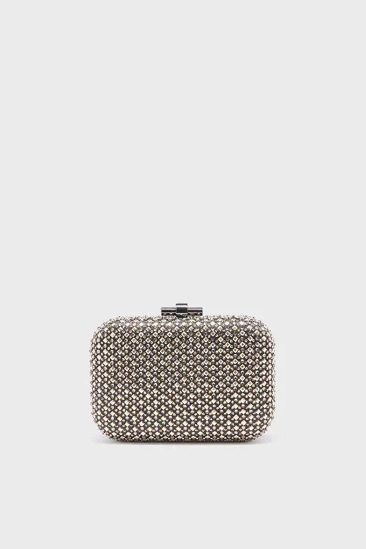 Metallic Ellen Hotfix Clutch Trendy Backpacks, Huge Markdowns