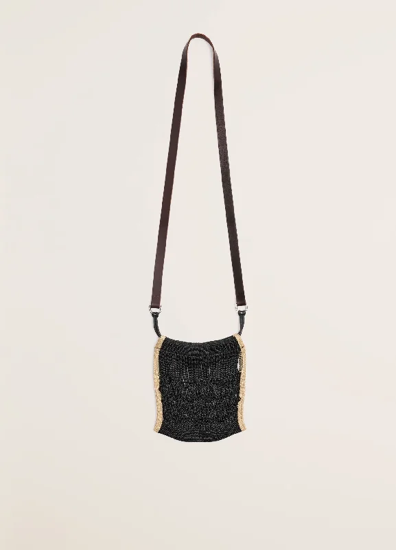 MINI CROSSBODY FILT NET BAG Statement Bags At Unbelievable Discounts – Shop Today