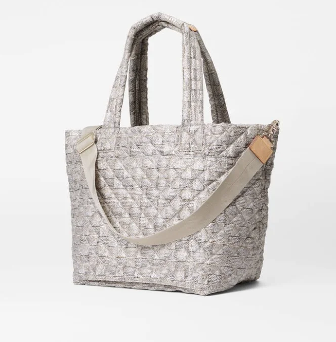 MZ Wallace Jute Med Metro Tote Deluxe Stylish Handbags With Exclusive Online Discounts