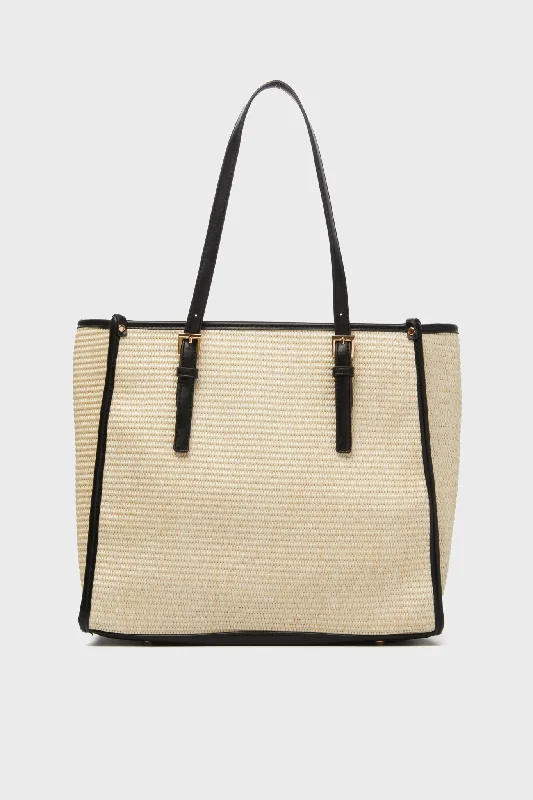 Natural Black Brixley Tote Chic And Affordable Bags – Grab Yours Today