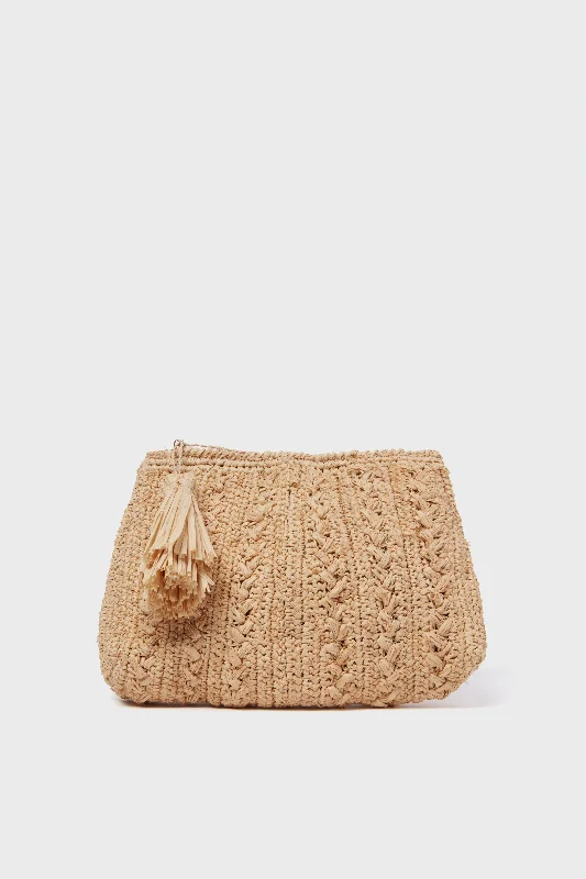 Natural Ivy Clutch Carry Elegance For Less