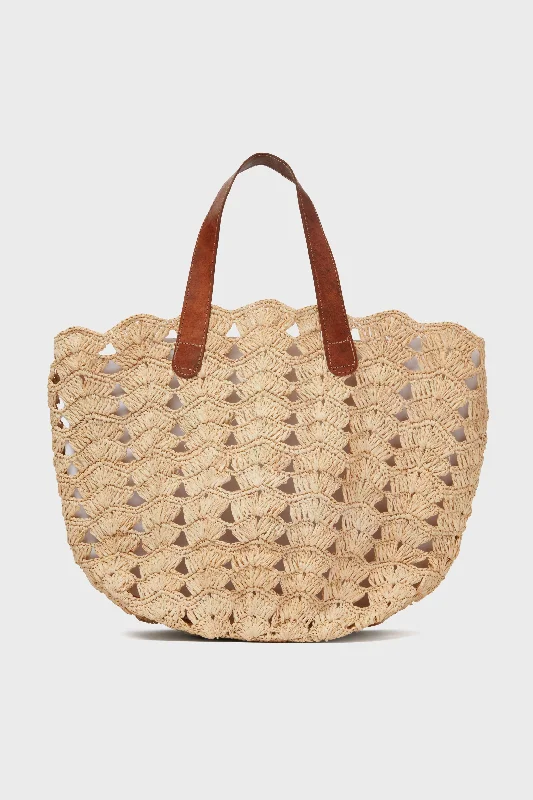 Natural Paros Tote Iconic Fashion Bags At Unbeatable Savings