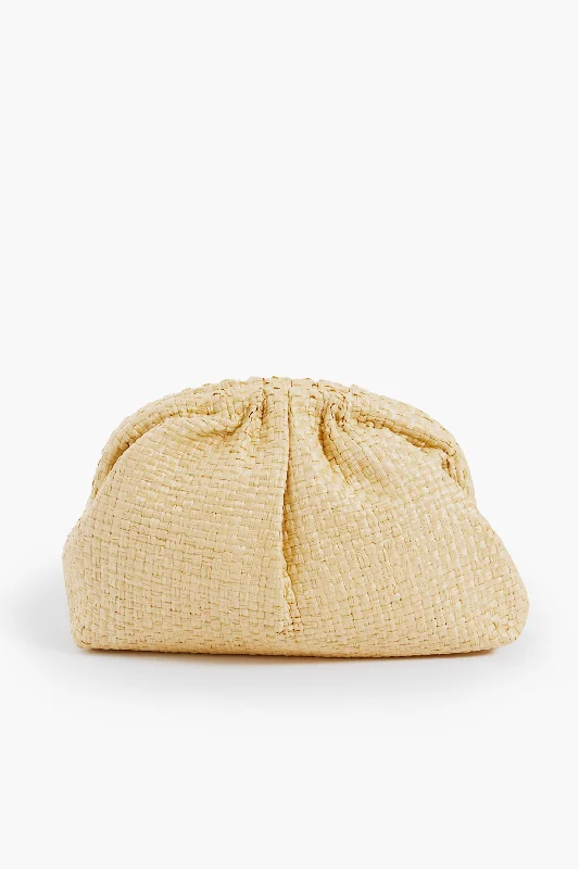 Natural Straw Game Clutch High-End Bags, Low-End Prices