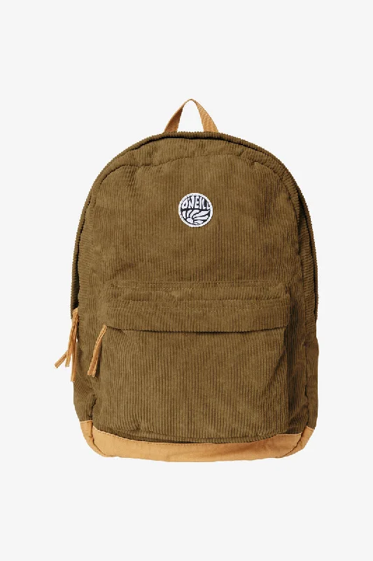 O'Neill Shoreline Cord Backpack-Military Olive Stylish Totes With Special Discounts
