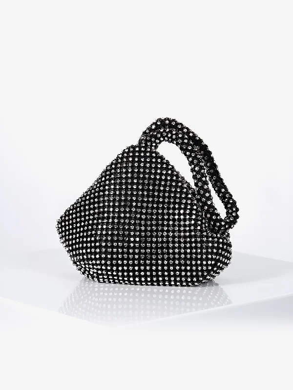Rhinestones Triangle Shape Evening Clutch Bag Trendy Purses With Limited-Time Offers