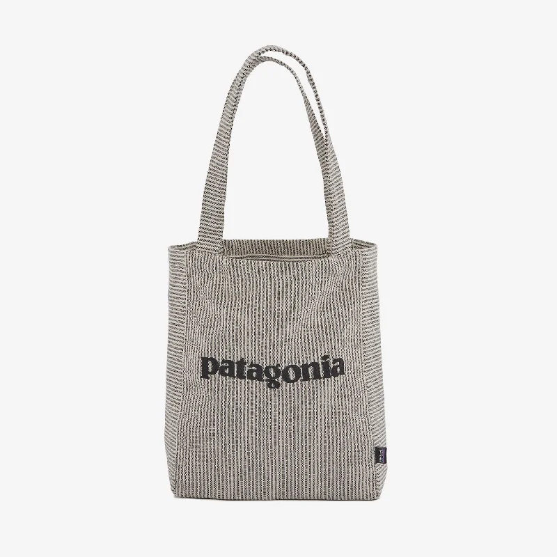 Patagonia Recycled Market Tote Bag-Farrier Stripe Forge Grey Classic Totes, Exclusive Deals